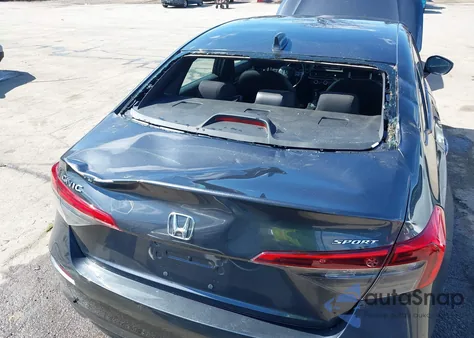 2022 Honda Civic Sport z USA, uszkodzony, nr VIN 2HGFE2F55NH587553